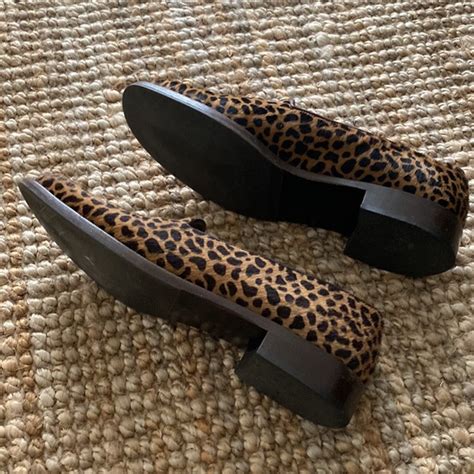 ysl cheetah loafers|YSL flats and loafers.